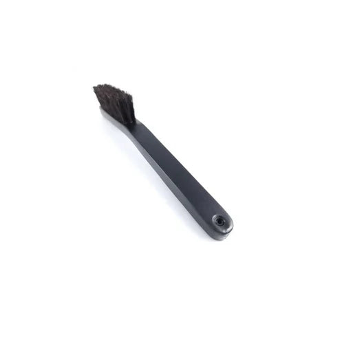 StyleCraft No Knuckles Curved Fade Brush – Large, Natural Equine Bristles, Pro Barber Tool