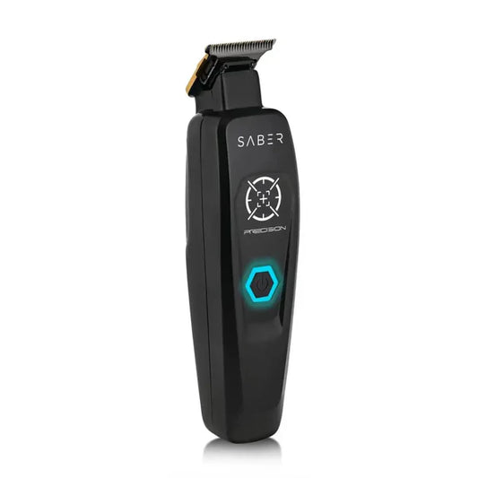 StyleCraft™ Precision Saber Cordless Digital Brushless Trimmer — Gold Titanium X-Pro Blade, 4-Hr Runtime, Zero-Gap Metal Skeleton Body - ALL THINGS MEN