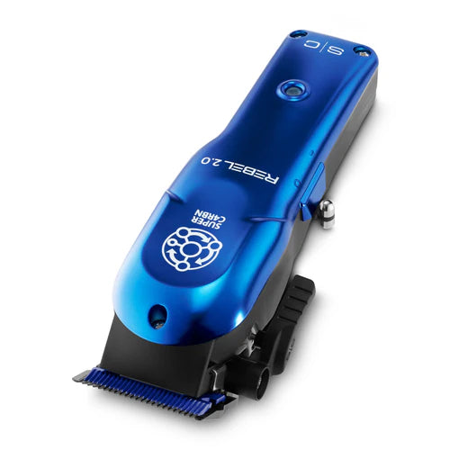 StyleCraft Rebel 2.0 Cordless Clipper – Super C4RBN Motor, DLC Echo Blade (SC601M)