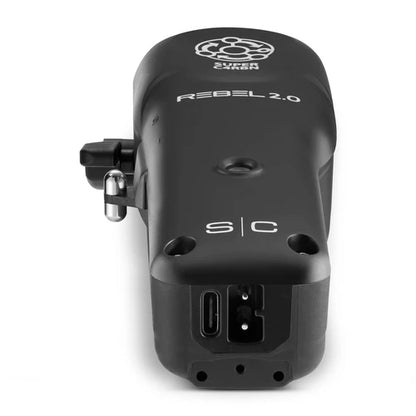 StyleCraft Rebel 2.0 Cordless Clipper – Super C4RBN Motor, DLC Echo Blade (SC601M)