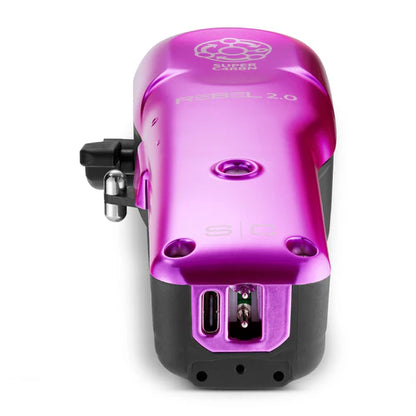 StyleCraft Rebel 2.0 Cordless Clipper – Super C4RBN Motor, DLC Echo Blade (SC601M)