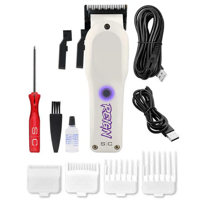 StyleCraft™ Reign Digital Brushless Clipper – SC620W | EON Motor 7800 RPM, USB-C Fast Charge, Echo DLC Taper Blade