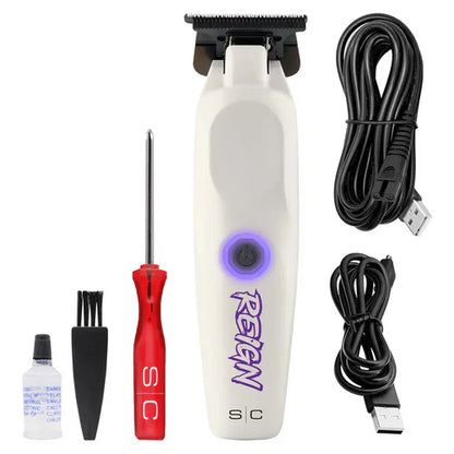 StyleCraft Reign™ EON Digital Brushless Cordless Trimmer – 7,200 RPM, DLC Wide Blade & USB-C