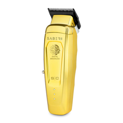 StyleCraft Saber 2.0™ Cordless Modular Clipper – High-Torque Digital Brushless (Gold/Black)- Gold (SC617M)- Black (SC617B)