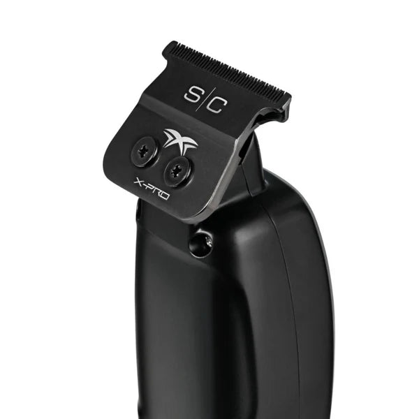 StyleCraft Saber™ Professional Brushless Metal Trimmer – Black Diamond DLC Blades, Zero-Gap, 4 Hr Cordless Runtime