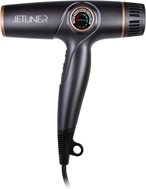 StyleCraft JetLiner™ Digital Motor Professional Hair Dryer – 105K RPM Ionic Salon Dryer with Turbo Mode