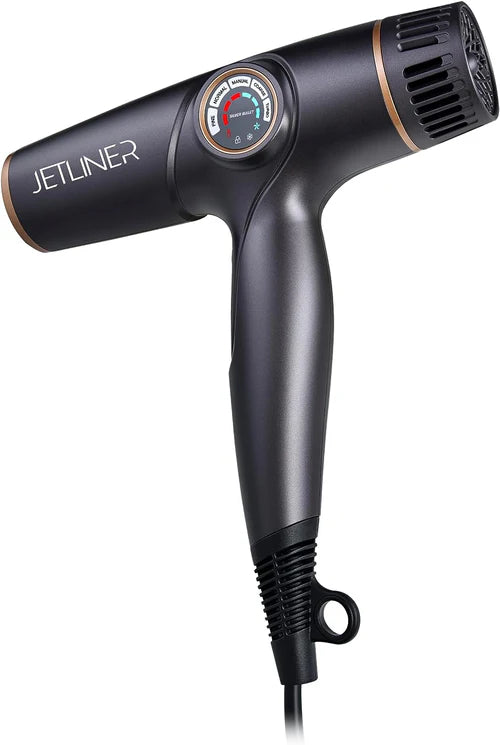 StyleCraft JetLiner™ Digital Motor Professional Hair Dryer – 105K RPM Ionic Salon Dryer with Turbo Mode