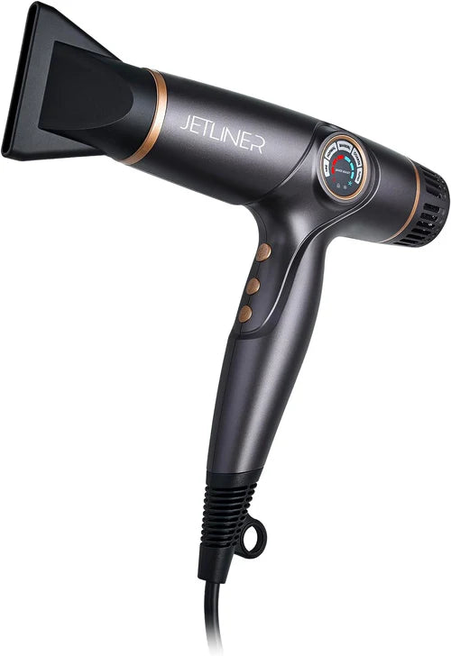 StyleCraft JetLiner™ Digital Motor Professional Hair Dryer – 105K RPM Ionic Salon Dryer with Turbo Mode