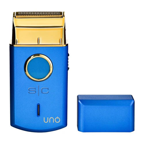 StyleCraft™ Uno Single Foil Shaver – Blue (SCUNOSFSB) — Ultra-Close, Ultra-Fast, Ultra-Smooth