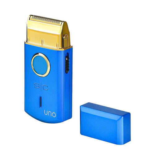 StyleCraft™ Uno Single Foil Shaver – Blue (SCUNOSFSB) — Ultra-Close, Ultra-Fast, Ultra-Smooth