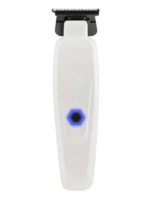StyleCraft Saber White Professional Duo – Limited Edition White Clipper & Trimmer + Complete Maintenance Kit | 2 FREE Gifts + FREE Shipping | Bundle King Edition
