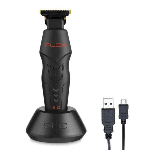 StyleCraft™ Flex Skeleton Trimmer (SC406M) — 7,500 RPM Super Torque, Titanium DLC Blades, Modular System — All Things Men Authorized
