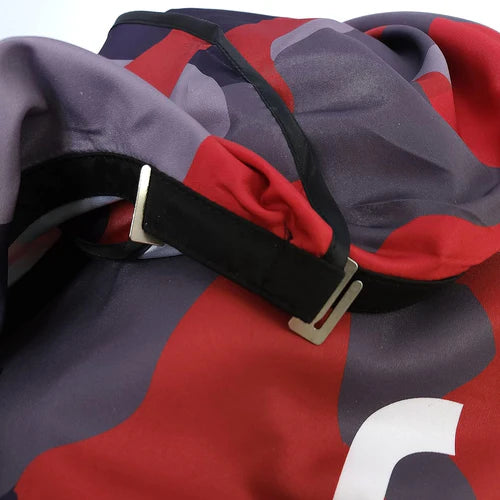 StyleCraft™ Red Camo Hair Cutting Cape – 57.5" Anti-Static, Water-Resistant Barber Cape with Adjustable Neck (SC306M)