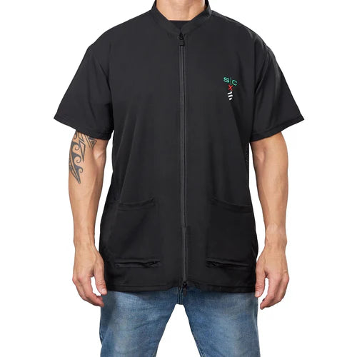 StyleCraft x Barber Strong™ NanoShield Barber Jacket – Lightweight, Hair-Repellent, Moisture-Wicking, 5 Sizes