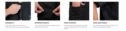 StyleCraft x Barber Strong™ NanoShield Barber Jacket – Lightweight, Hair-Repellent, Moisture-Wicking, 5 Sizes