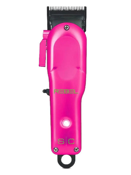 StyleCraft™ Rebel Super-Torque Modular Cordless Clipper – 7,200 RPM Fade & Bulk-Cutting Machine