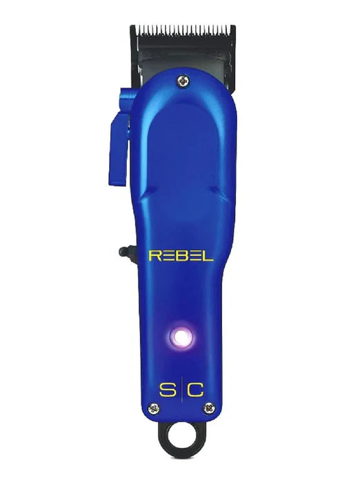 StyleCraft™ Rebel Super-Torque Modular Cordless Clipper – 7,200 RPM Fade & Bulk-Cutting Machine