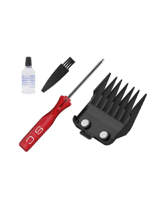StyleCraft™ Rebel Super-Torque Modular Cordless Clipper – 7,200 RPM Fade & Bulk-Cutting Machine