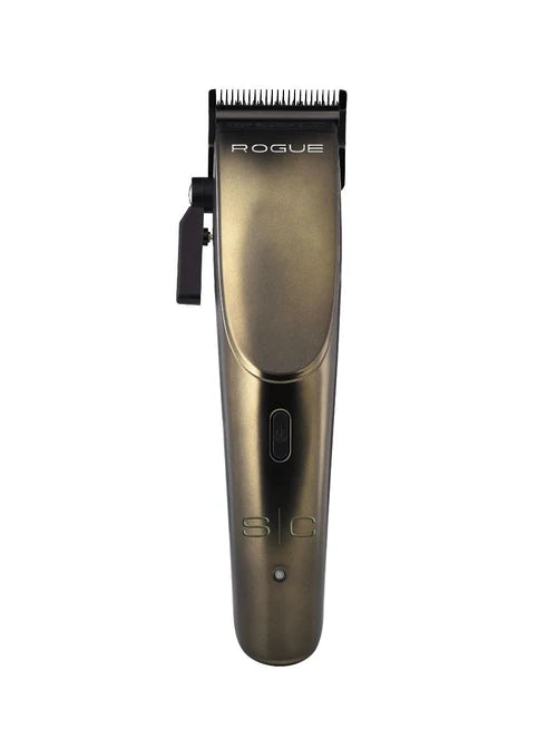 StyleCraft Rogue™ Magnetic Motor Clipper – 10,000 SPM Turbo Power | Black Diamond DLC Fade Blade, 120-Min Cordless Runtime