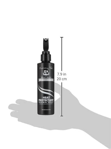 Sunny Isle Jamaican Black Castor Oil Heat Protectant Thermal Spray (6oz) – Blow Dryer & Heat Styling Protection