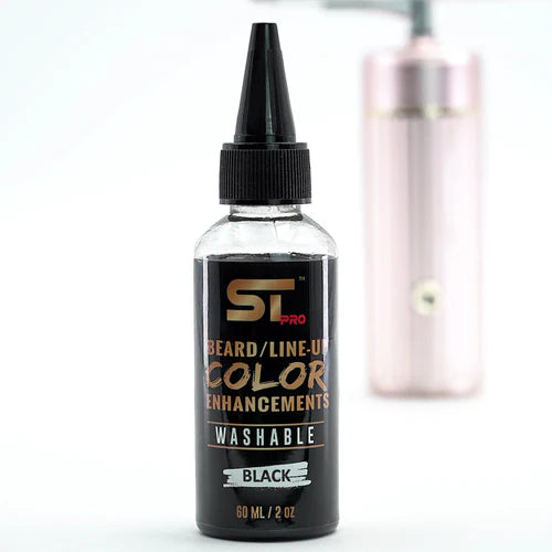 Supreme Trimmer™ Washable Hair & Beard Enhancement Color – Black | Barber Line-Up & Fade Enhancement Ink 150ml/50z