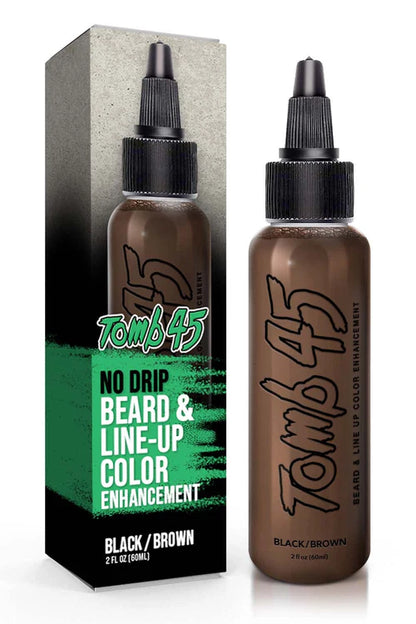 Tomb45 No Drip Enhancement Color – Black/Brown Hairline & Beard Spray