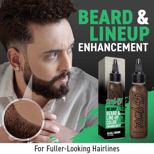 Tomb45 No Drip Enhancement Color – Black/Brown Hairline & Beard Spray
