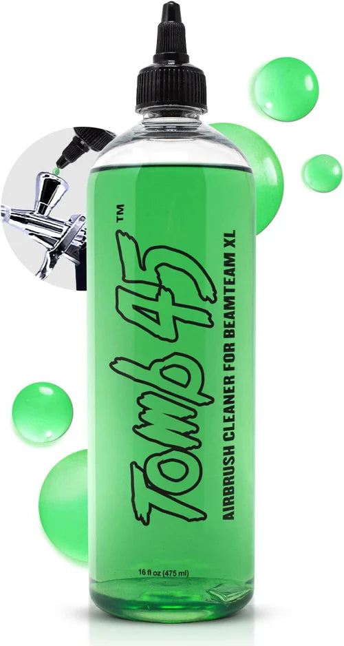 Tomb45 Airbrush Cleaner – BeamTeam XL Compressor Cleaning Solution (16oz)