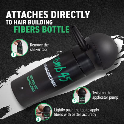 Tomb45 Fiber Applicator Pump – Precision Hair Fiber Spray Tool