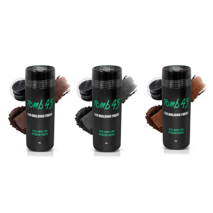 Tomb45 Hair Building Keratin Fibers – Beard & Hairline Enhancement (25g)