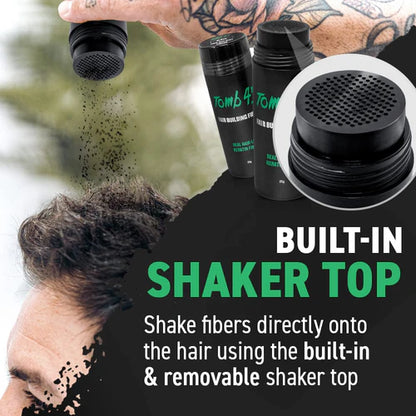 Tomb45 Hair Building Keratin Fibers – Beard & Hairline Enhancement (25g)