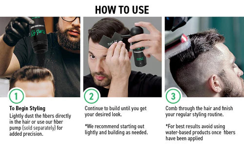 Tomb45 Hair Building Keratin Fibers – Beard & Hairline Enhancement (25g)