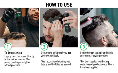 Tomb45 Hair Building Keratin Fibers – Beard & Hairline Enhancement (25g)
