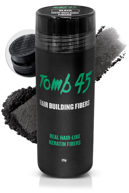 Tomb45 Hair Building Keratin Fibers – Beard & Hairline Enhancement (25g)