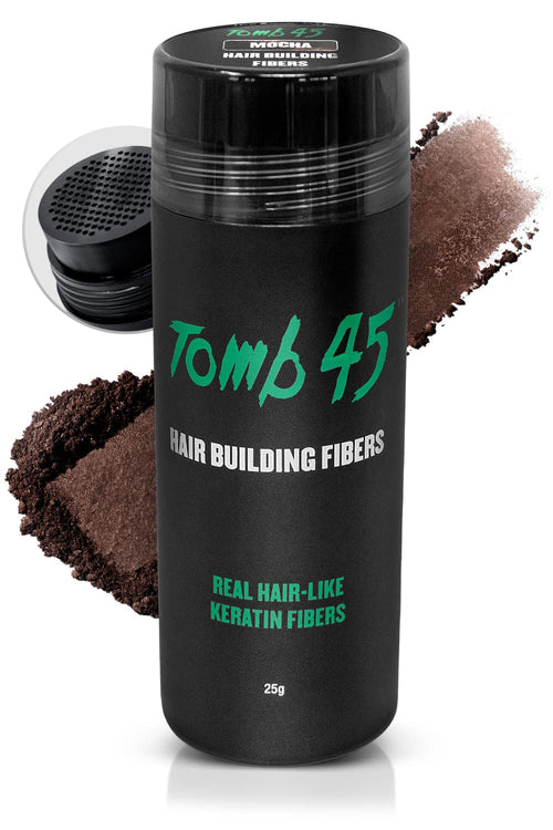 Tomb45 Hair Building Keratin Fibers – Beard & Hairline Enhancement (25g)