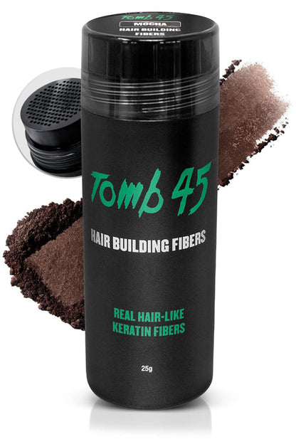 Tomb45 Hair Building Keratin Fibers – Beard & Hairline Enhancement (25g)