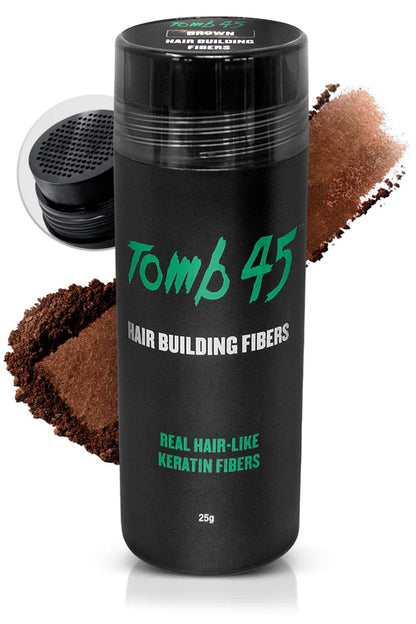 Tomb45 Hair Building Keratin Fibers – Beard & Hairline Enhancement (25g)