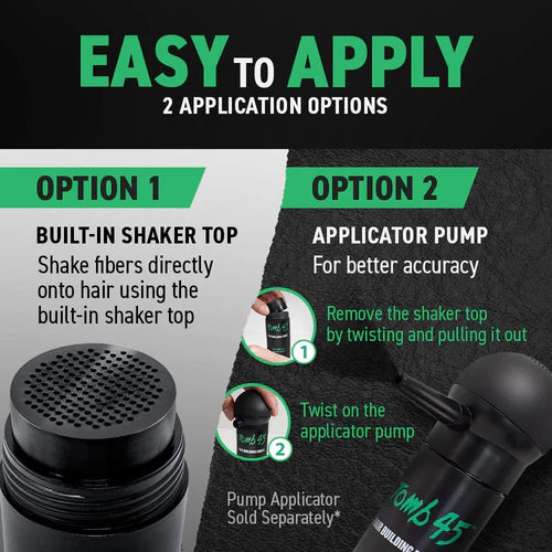 Tomb45 Hair Building Keratin Fibers – Beard & Hairline Enhancement (25g)