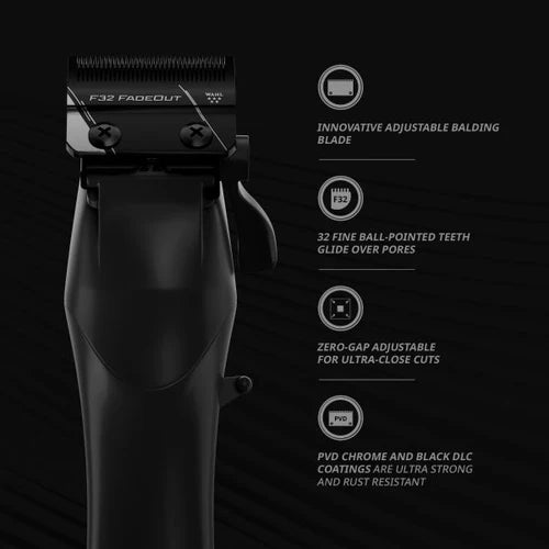 Wahl™ 5 Star Vapor™ Cord/Cordless Clipper – F32 FADEOUT™ Balding Fade Machine, 8000 RPM Brushless Motor