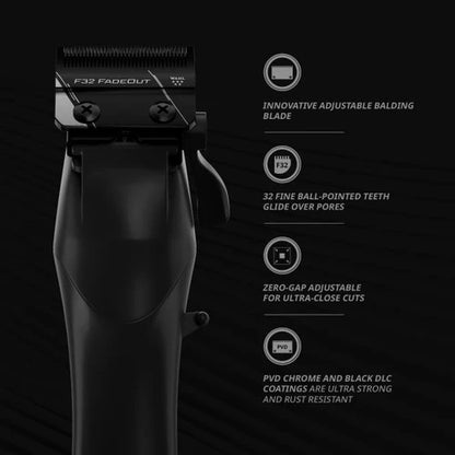 Wahl™ 5 Star Vapor™ Cord/Cordless Clipper – F32 FADEOUT™ Balding Fade Machine, 8000 RPM Brushless Motor