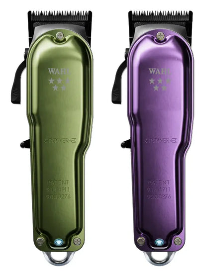 Wahl®5-star Legend+™ All-Metal Cord/Cordless Clipper — Wedge® + Crunch™ Blade, Titanium & DLC(3027401 / 3027402)
