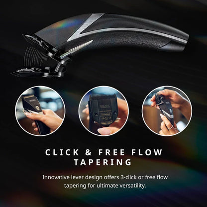 Wahl Kuno Cordless Clipper #3026364 – Professional Brushless Motor Clipper with Diamond Carbon Blade & Magnetic Guards