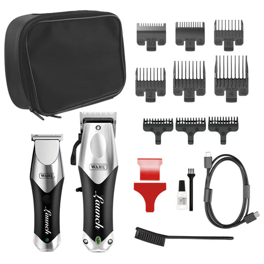 Wahl Launch™ Combo — Cordless Clipper & Zero-Gap Trimmer Set (USB-C, 2.5hr) - ALL THINGS MEN