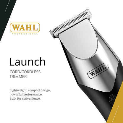 Wahl™ Launch Cordless Zero-Gap T-Blade Trimmer — Pro Detailer, 6,000 RPM, 2hr Runtime