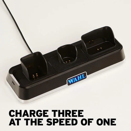 Wahl Professional Power Station – Triple 5V Charging Dock for Clippers, Trimmers & Shavers