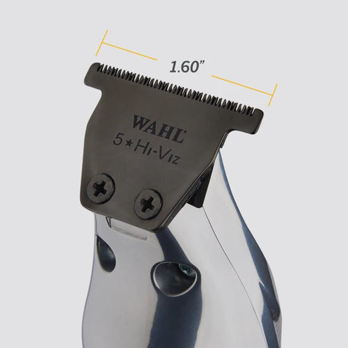 Wahl Professional Hi-Viz Replacement Trimmer Blade 3024057 | DLC Wide T-Blade, Zero-Gap Capable, Made in USA
