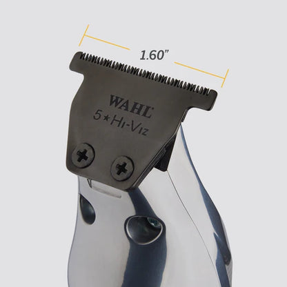 Wahl Professional Hi-Viz Replacement Trimmer Blade 3024057 | DLC Wide T-Blade, Zero-Gap Capable, Made in USA