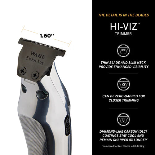 Wahl Vapor Beginner Kit – 5-Star Vapor Clipper & Hi-Viz Trimmer + Vanish Shaver Bundle + Complete Professional Station Setup | Bundle King Edition