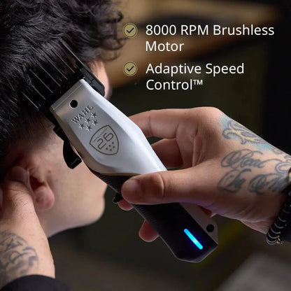Wahl Vapor CE Cordless Fade Clipper with F32 Fadeout Blade – Professional Barber Clipper for Bald Fades, Blending, Tapers & Precision Cutting