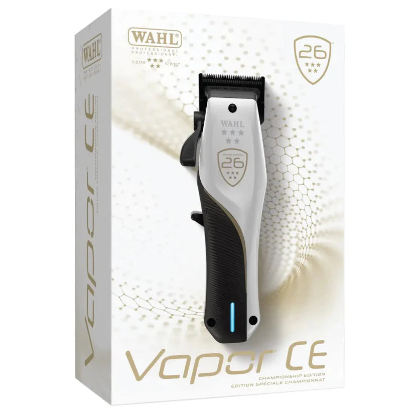 Wahl Vapor CE Cordless Fade Clipper with F32 Fadeout Blade – Professional Barber Clipper for Bald Fades, Blending, Tapers & Precision Cutting